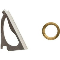 Zamjenjive oštrice i prstenovi od nehrđajućeg čelika od 3 oštrice od 12 komada