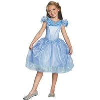 Klasični kostim Pepeljuge za odijevanje djevojčica-veličina 3 inča-4 inča