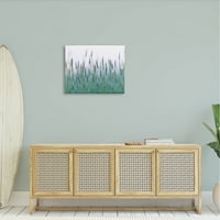 Zelena pšenična polja grančice krajolika galerija fotografija zamotana platno print zidna umjetnost