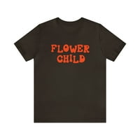Majica u retro stilu dijete cvijeta