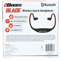 2boom HPBT260R Bluetooth Sportske slušalice s mikrofonom