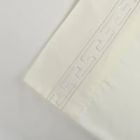 Komplet jastučnica od mikrovlakana s izvezenom završnom obradom od kadulje vrhunske kvalitete