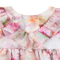 Cvjetna haljina za bebe i djevojčice u rasponu od mjeseci do 5 godina