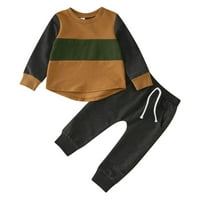 Odjeća za malu djecu, majica s dugim rukavima za dječake i djevojčice, pulover, majice, hlače, Veličina 100; 18-24m