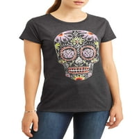 Ženska grafička majica s kratkim rukavima za Noć vještica