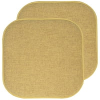 Jastuk za stolicu bez klizanja na leđima-Zlatni