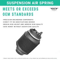 Unity Automotive Front Air Spring odgovara 2001- Audi A6, 15-129900