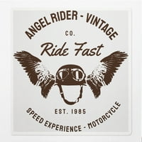 Naljepnica Angdest Club Decal od Angle Rider Vintage Premium Indoor za Lapto