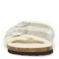 Steve Madden Jnewly Faux-Fur Sandal