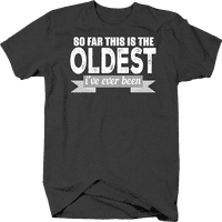 Do sada je to najstarija majica za velike muškarce od 3 inča u tamno sivoj boji