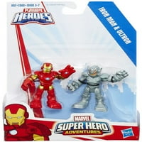 Playskool Heroes Marvel Super Hero Adventures Iron Man i Ultron figure