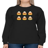 Slatka smiješna Ženska majica s kapuljačom-dizajn, Ženska Mala veličina