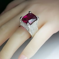 prstenovi od dijamantnog banketnog prstena od 6-10, poklon za Valentinovo