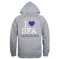 Majica s kapuljačom Love Stephen F. Austin State University Lumberjacks Majica Grey Heather X-Large