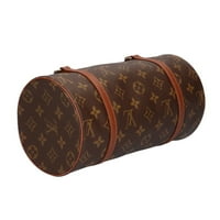 Autentificirani rabljeni Louis Vuitton Louis Vuitton Papillon Monogram Torg Torba Brown Ladies