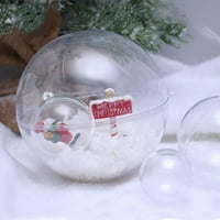 Ukrasi za klirens DIY svadbena zabava Clean plastična baubles Baubles Odmor za odmor