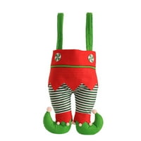 Božićna bombona s nogama božićna dječja poklon vrećica Poklon za skladištenje bolje kuće i vrtovi