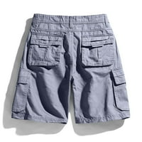Muške teretne kratke hlače širokog kroja s više džepova radne borbene kratke hlače sportske teretne kratke hlače