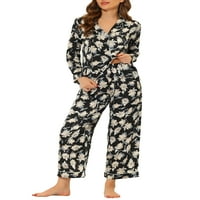 Jedinstvene ponude ženske pidžame košulja za spavanje noćne odjeće salon za spavanje sateni PJ setovi