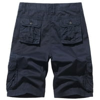 Muške skraćene teretne kratke hlače Ljetna rasprodaja s popustom modne jednobojne udobne casual sportske hlače