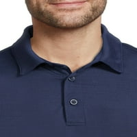 Muška polo majica s teksturom, 2 pakiranja