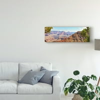 Zaštitni znak likovna umjetnost 'Grand Canyon Panorama IV' Canvas Art by Sylvia Coomes