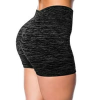 Joga kratke hlače za žene joga kratke hlače visokog struka trening u teretani trčanje