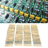 Metal Film Resistor Kit, Convenient And Practical Resistor Assorted Kit Heat Resistance Convenient For Family