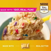 Nestle Toll House Funfetti Jestivi tijesto za kolačiće s prskalicama, Oz