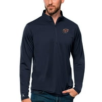 Muški Antigua mornarica UTEP rudari Tribute Quarter-Zip Top