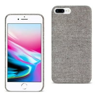IPhone futrola iphone plus tkanina od jarža u tamno sivoj boji