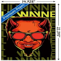 Zidni plakat Lil Vein-vrag, 14.725 22.375