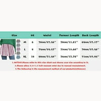 Ženska mini košulja All- slojevi Top Donji pomakne košulje ekstenzijski elastični pojas bend Mini Dress Suknja