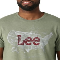 Lee muški pleteni kratki rukav majice
