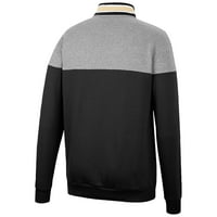 Muški Colosseum Black Heather Grey Army Black Knights Bu BULL TRUŠTVO ZIP TOP