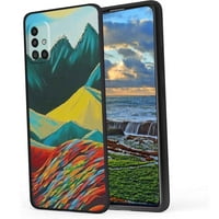 Kompatibilan sa Samsung Galaxy-om 4G futrola za telefon, Mountain-Art-Paintings, muškarci muškarci, fleksibilni