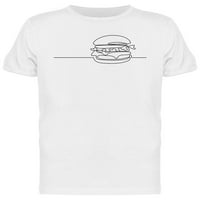 Velika majica hamburgera muškarci -Momage by Shutterstock, muški veliki