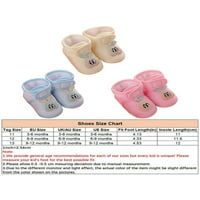 Papuče za novorođenčad prve kapice za čizme čizme mekane čizme Slatke krevetiće cipele dječje crtane magične vrpce