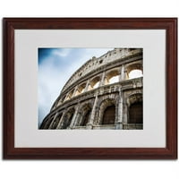 Zaštitni znak likovne umjetnosti Koloseum Giuseppea Torrea, drveni okvir