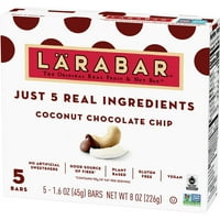 Larabar bez glutena, kokosov čokoladni čip, CT, Oz