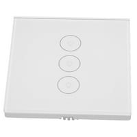 Smart Touch Wall Switch, WiFi Smart Wall Touch Svjetlo prekidača TIMER FUNKCIJA APPORATION APPORT ZA Apartman