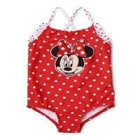 Minnie Mouse malu djecu Polka Dot jednodijelni kupaći kostim