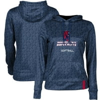 Ženska plava Rogers State Hillcats softball pulover hoodie
