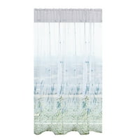 Voile drveće tkanina čista prozorska zavjesa zavjesa Tulle Home Tekstil duge zavjese