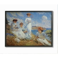 Stupell Industries Summer Classical Stil Style Framed Wall Art Design by Marcus Jules, 24 30