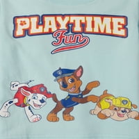 Paw Patrol Baby i Toddler Boy Zip Hoodie, majica s kratkim rukavima i set odjeće za odjeću za jogger, 3-komad,