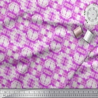 Soimoi pamučna voile tkanina geometrijska tkanina za tisak za kravatu u dvorištu široko
