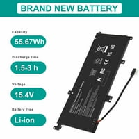 MB04XL Battery for HP ENVY 15-AR002UR, 15-AR003UR Convertible HSTNN-UB 4Cell Notebook