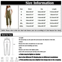 ACT NOW！ Himiway Rompers za žene Ljetne odjeve za žene za žene casual Womens Summer Casual Pocket hlače Čvrsta