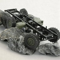 RC automobil Metal Rezervni dio nadogradnja metala prednja i stražnja osovina zupčanika za pogon zupčanika za